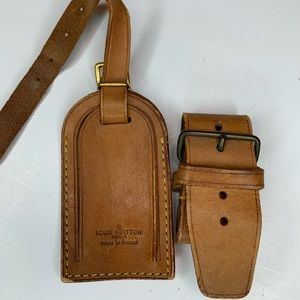 💯🛍❤️Authentic Louis Vuitton🛍❤️ Luggage Tag FREE Strap